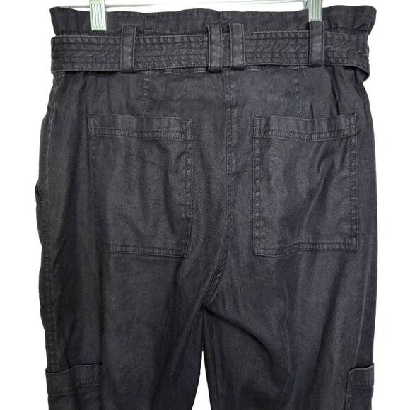 A.L.C High Waisted Cargo Paper Bag Trousers Pants Size - Picture 10 of 12